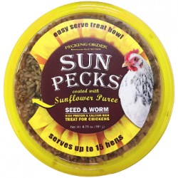 Pecking Order Sun Pecks Seed & Worm Sunflower Puree