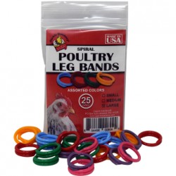 Spiral Poultry Leg Bands