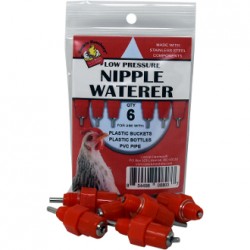 poultry low pressure nipple waterer