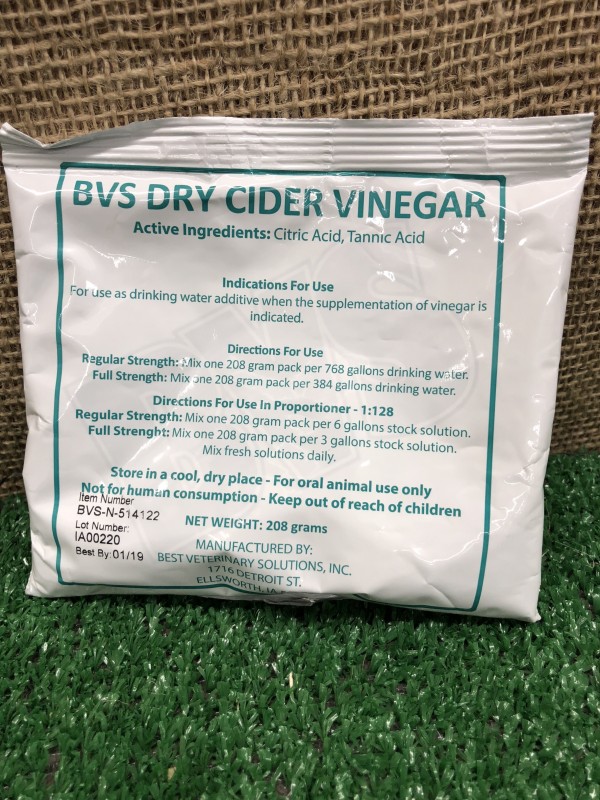BVS Dry Cider Vinegar