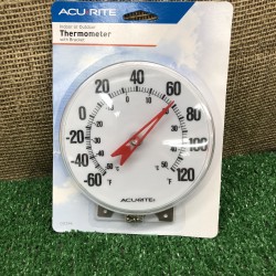 Round Thermometer & Mount